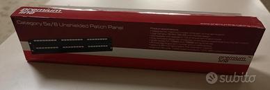 Patch Panel unshilded cat 5e/6 premium line