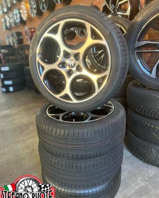 KIT CERCHI IN LEGA +GOMME ALFA ROMEO TONALE DA 19