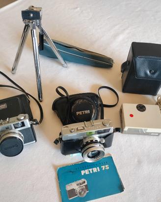 Macchine fotografiche vintage e accessori
