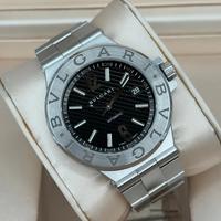 Bulgari Diagono 40mm ref. DG40BSSD full set