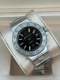 Bulgari Diagono 40mm ref. DG40BSSD full set