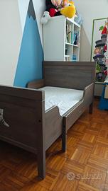 Letto allungabile bambini Ikea Sundvik + materasso