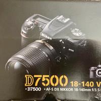 Nikon D7500 18-140 vr kit