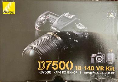 Nikon D7500 18-140 vr kit