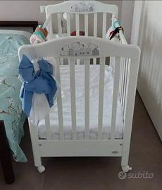 Lettino Foppapedretti Felicity con materasso 