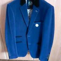 giacca uomo blu e nera