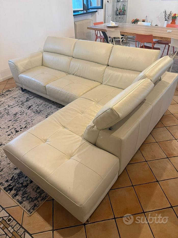 Divano Letto Pulizia Divano Microfibra Natuzzi Pelle Beige Come