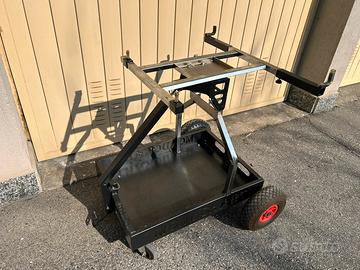 Carrello ribaltabile per kart
