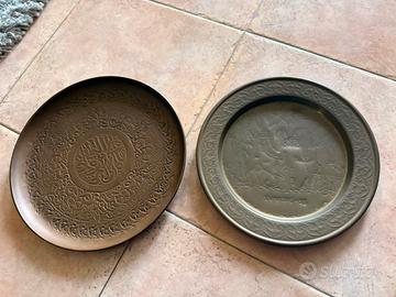 Set 2 piatti artigianali