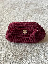 Clutch bag fatta a mano