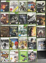 LOTTO 24 GIOCHI USATI XBOX 360 originali kinect