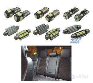 KIT 13 LAMPADE LED INTERNE PER SEAT LEON MK1 1 M 1