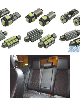 KIT 13 LAMPADE LED INTERNE PER SEAT LEON MK1 1 M 1