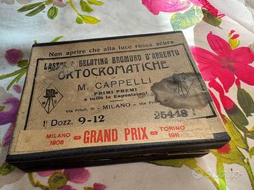 Foto Negativi in vetro (antiche) con scatola