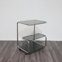 Carrello Portavivande Triplo Ripiano ‘70 Acciaio