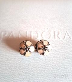 Pandora x2 Clips fiori Ciliegio rosa charm 