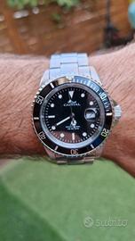 Orologio Capital Submariner Uomo Quartz Nero