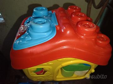 casetta costruzioni  più sdraietta neonato 