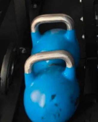 2 kettlebell ghirie da competizione 12 kg 