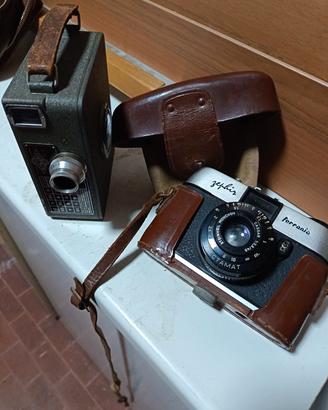 cinepresa christen e macchina fotografica Terrania