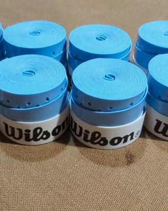 8 Overgrip wilson azzurri