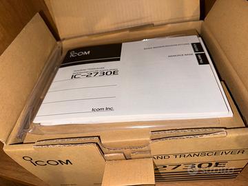 ICOM IC-2730 Black nuovo