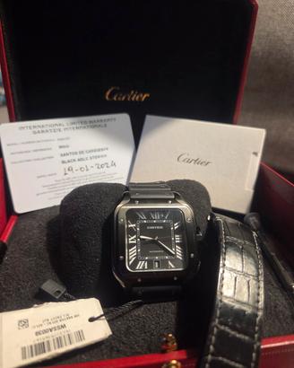 Cartier Santos Large ADLC  WSSA0039 2024 Full Set