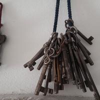 collezione vecchie chiavi