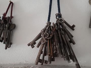 collezione vecchie chiavi