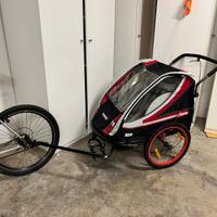 Carrello portabimbi per bicicletta