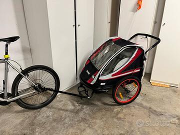Carrello portabimbi per bicicletta