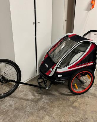Carrello portabimbi per bicicletta