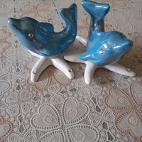 Delfini in ceramica