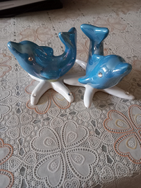 Delfini in ceramica