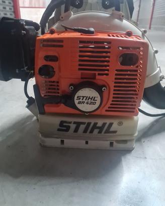 Soffiatore spalleggiato stihl nr 420 funzionante