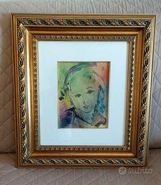 Quadro olio su tela di Ernesto Treccani