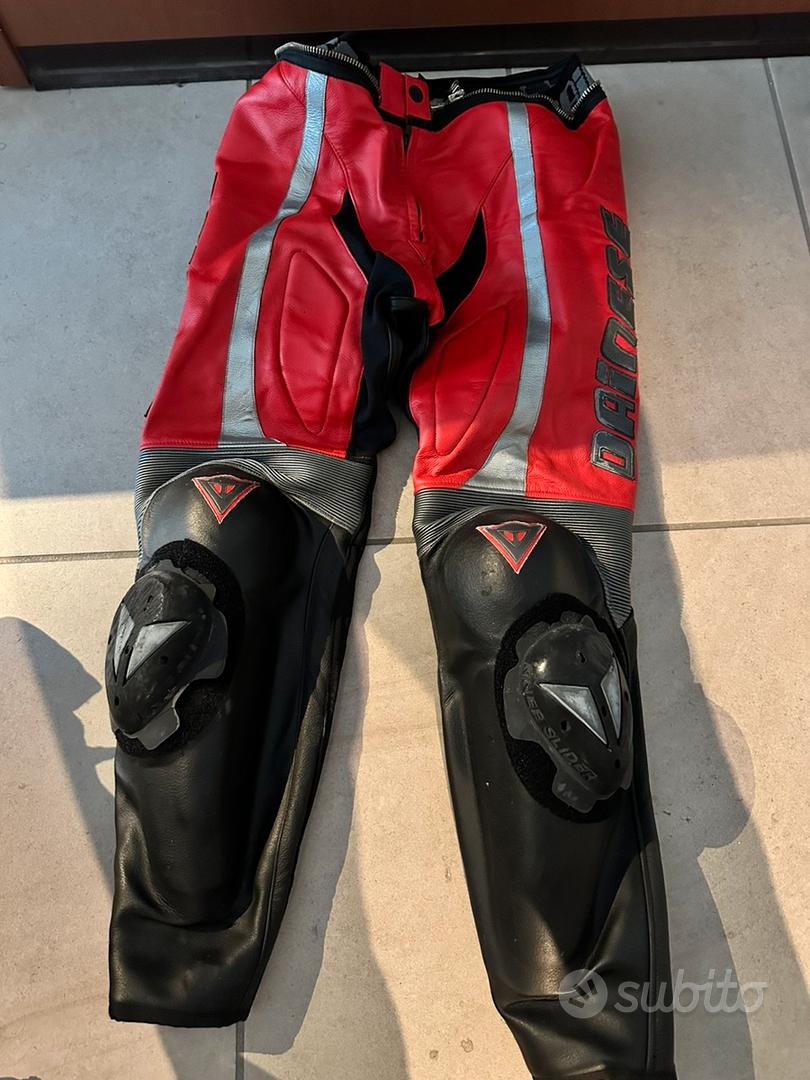 Kit Tuta Moto Pelle E Tessuto 2Pezzi Divisibile BIESSE