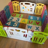 Box per bambini con pannelli