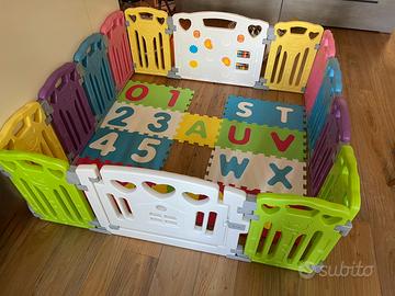 Box per bambini con pannelli