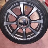 Cerchi Fiat 500 Abarth 16 originali e gomme