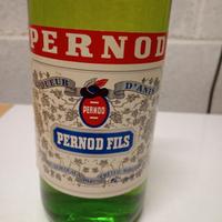 coppia di bottiglie Pernod anni 70 