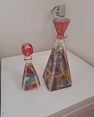 Coppia Decanter Vintage Anni '70