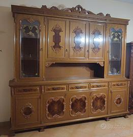 credenza stile barocco anni '70-80