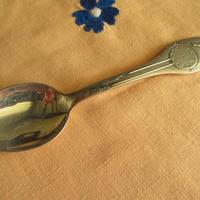 Cucchiaio pappa R&B  silver plated  personalizzato