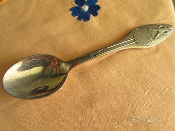Cucchiaio pappa R&B  silver plated  personalizzato