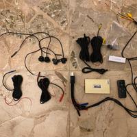 Kit telecamere retrocamera parcheggio auto 360°