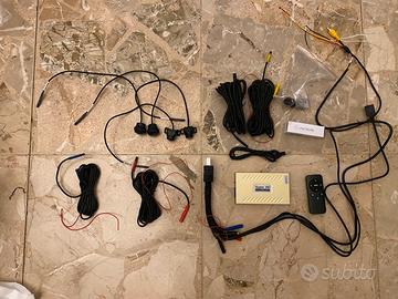 Kit telecamere retrocamera parcheggio auto 360°