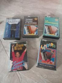 5 musicassette varie