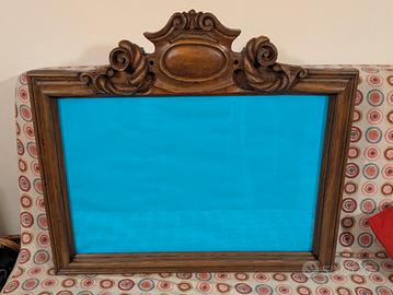 Cornice artigianale in legno
