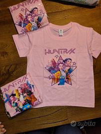 1 nuova t-shirt Huntrix kpop Demon per bambine